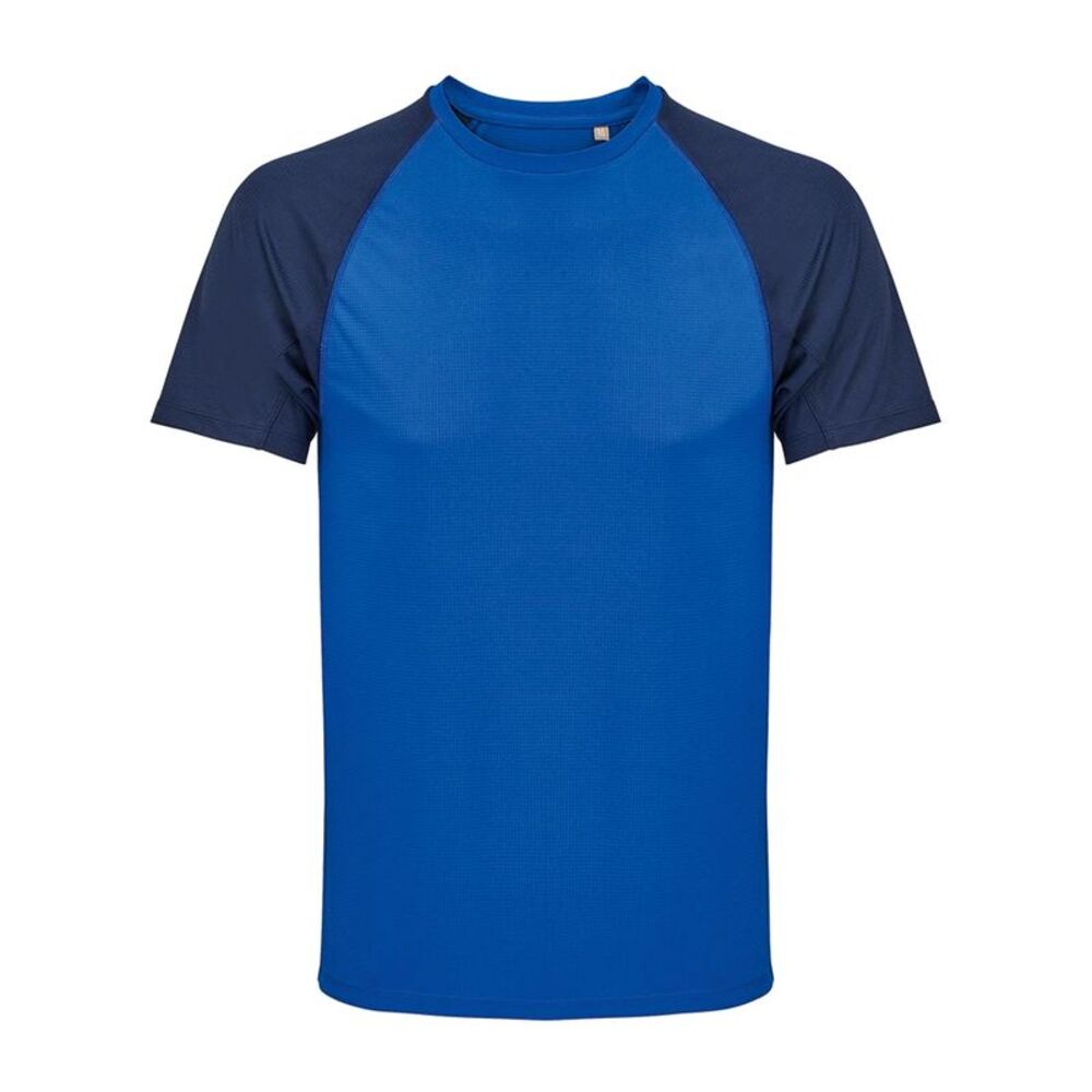 SOLS Unisex Adult Performance Ripstop T-Shirt / French Navy/Royal Blue